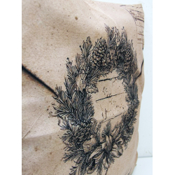 Poduszka Świąteczna Wianek 3D 45cm